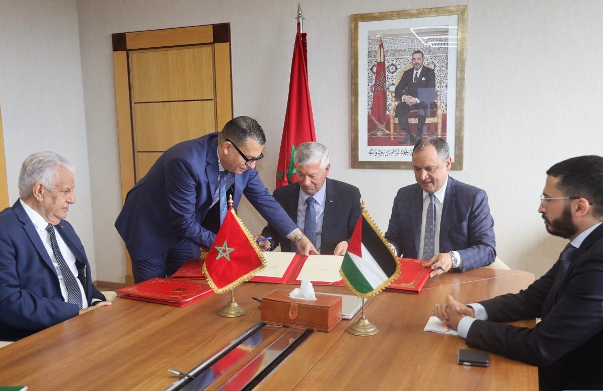 المغرب-فلسطين .. التوقيع على مذكرة تفاهم لتعزيز التعاون الصناعي