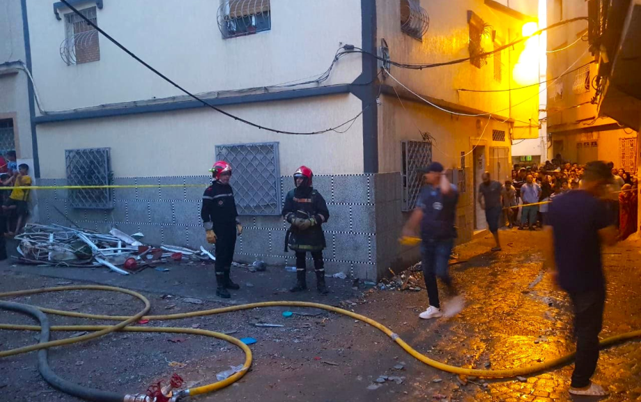مصرع سيدتين إثر انفجـ ار قنينة غاز بطنجة