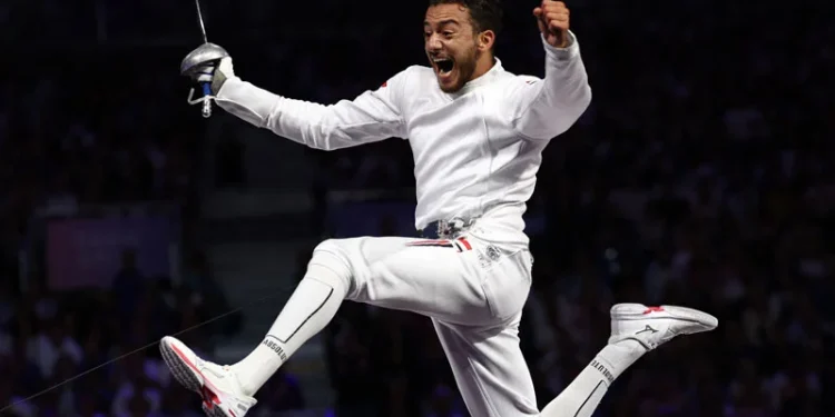 المصري محمد السيّد يحرز برونزية السيف في أولمبياد باريس
