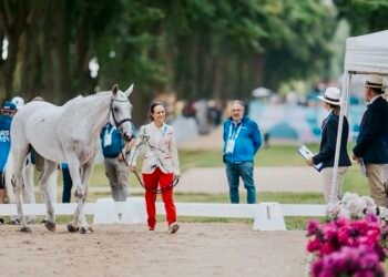 الفارسة نور السلاوي خارج أولمبياد باريس