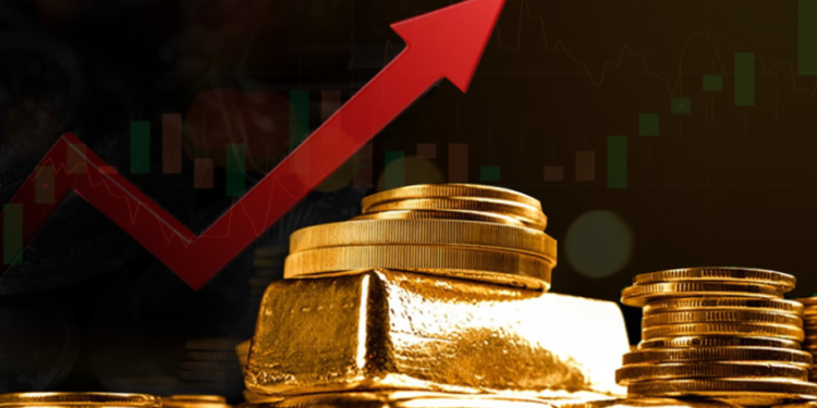 سعر الذهب يرتفع بشكل قياسي