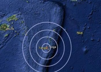 زلزال بقوة 6,9 درجة يضرب تونغا