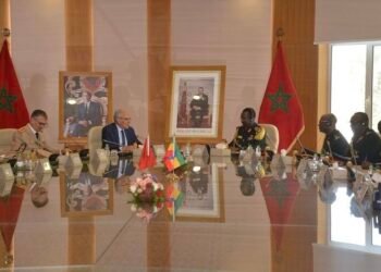 لوديي وبريظ يستقبلان رئيس قوات الدفاع الإثيوبية