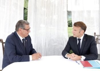 ماكرون يستقبل أخنوش بـسان رافاييل