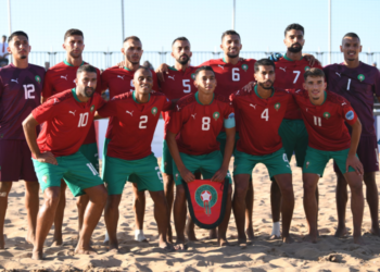 المنتخب الوطني لكرة القدم الشاطئية يفوز على نظيره البلجيكي