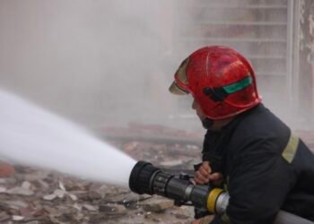 اندلاع حريق بفضاء خارجي للتخزين بمنطقة العصام في القنيطرة