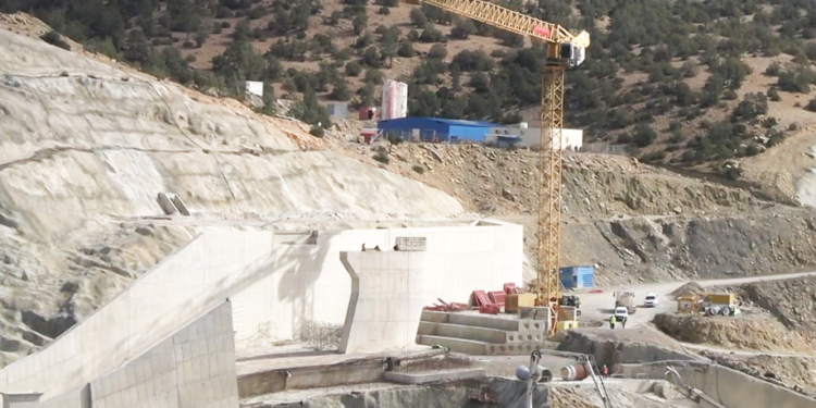 أشغال إنجاز سد مداز بصفرو تصل مراحلها النهائية