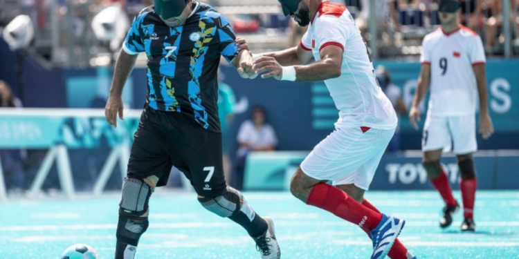 الألعاب البارالمبية.. منتخب كرة القدم الخماسية يتعادل مع الأرجنتين