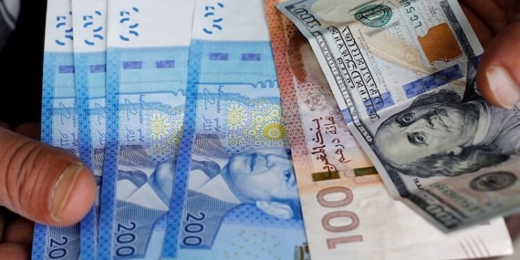 سعر الدرهم يتراجع أمام الدولار الأمريكي