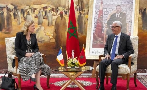 الطالبي العلمي ورئيسة الجمعية الوطنية الفرنسية يتباحثان ويوقعان برتوكولا للتعاون البرلماني