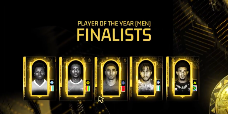 حكيمي في القائمة النهائية للمرشحين لجائزة أفضل لاعب أفريقي