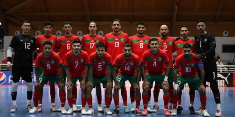 المنتخب المغربي لكرة القدم داخل القاعة يتغلب على نظيره اللاتفي وديا
