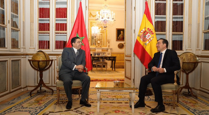 تعزيز الشراكة الاستراتيجية محور مباحثات بوريطة مع نظيره الإسباني