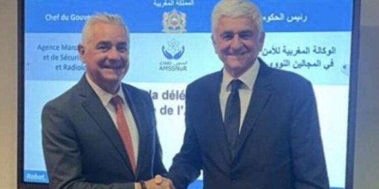 تعزيز القدرات في المجال النووي محور مباحثات بين المدير العام لأمسنور ورئيس جهة نورماندي